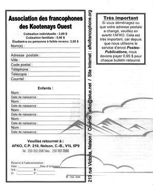   LA VOIX DES KOOTENAYS, 2004   , page 12