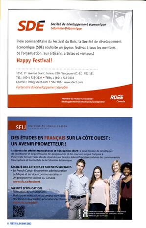   FESTIVAL DU BOIS, 2013   , page 8