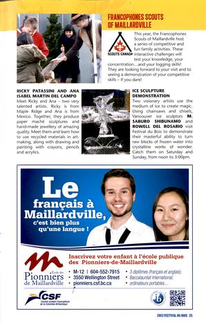   FESTIVAL DU BOIS, 2013   , page 25
