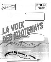 LA VOIX DES KOOTENAYS, 2004
