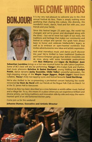   FESTIVAL DU BOIS, 2012   , page 4