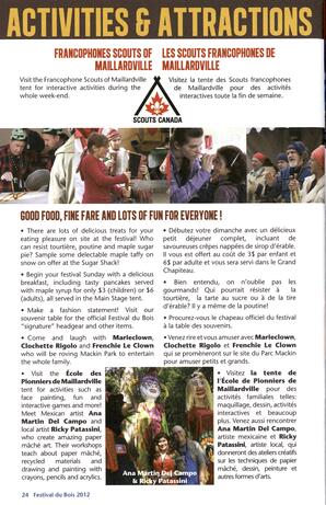   FESTIVAL DU BOIS, 2012   , page 24