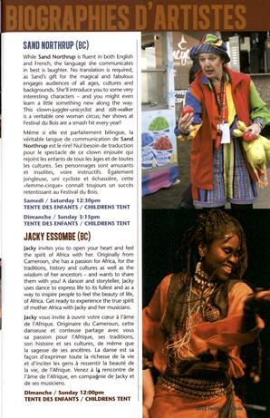   FESTIVAL DU BOIS, 2012   , page 17
