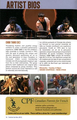   FESTIVAL DU BOIS, 2012   , page 16