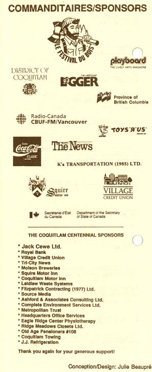   FESTIVAL DU BOIS, 1991   , page 16