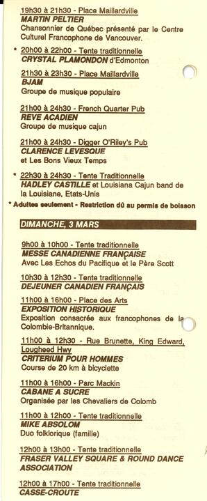   FESTIVAL DU BOIS, 1991   , page 12
