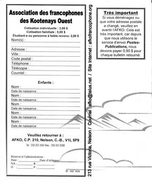   LA VOIX DES KOOTENAYS, 2004   , page 8