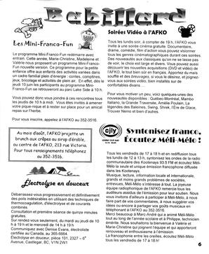   LA VOIX DES KOOTENAYS, 2004   , page 7