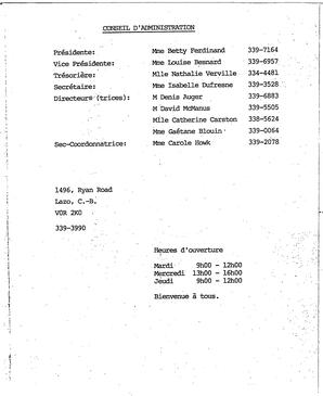   L'ÉCHO, 1991   , page 2