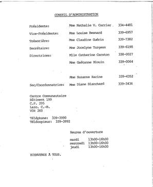   L'ÉCHO, 1991   , page 2