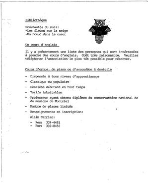   L'ÉCHO, 1991   , page 5