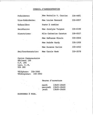   L'ÉCHO, 1991   , page 2