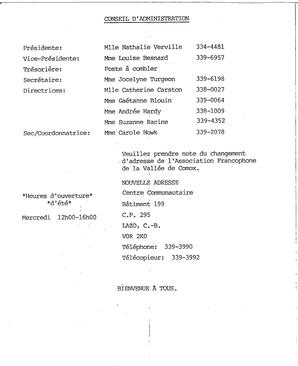   L'ÉCHO, 1991   , page 2