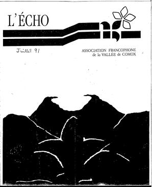   L'ÉCHO, 1991   , page 1