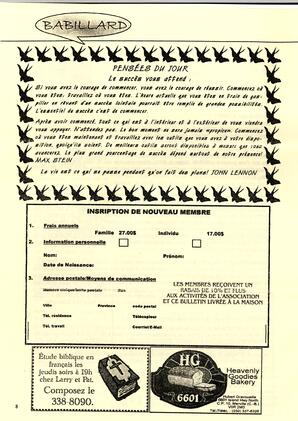   L'ÉCHO, 2003   , page 8