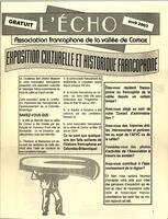 L'ÉCHO, 2003