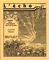 L'ÉCHO, 1996