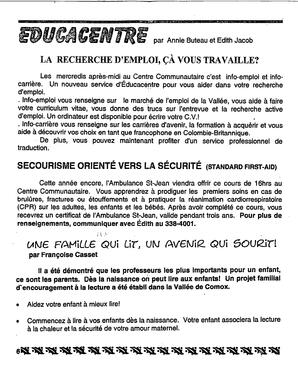   L'ÉCHO, 1995   , page 6
