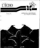 L'ÉCHO, 1991