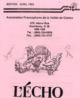L'ÉCHO, 1995