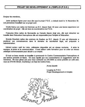   L'ÉCHO, 1995   , page 4