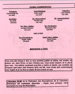   L'ÉCHO, 1995   , page 2