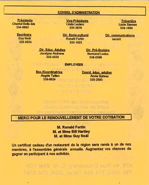   L'ÉCHO, 1994   , page 2
