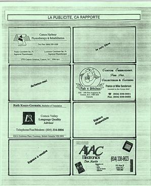   L'ÉCHO, 1994   , page 12