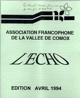 L'ÉCHO, 1994