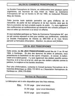   L'ÉCHO, 1994   , page 6