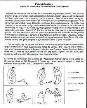   L'ÉCHO, 1994   , page 10