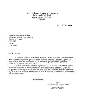   L'ÉCHO, 1994   , page 8