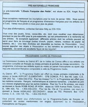   L'ÉCHO, 1993   , page 5