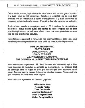  L'ÉCHO, 1993   , page 3