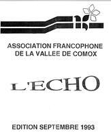 L'ÉCHO, 1993