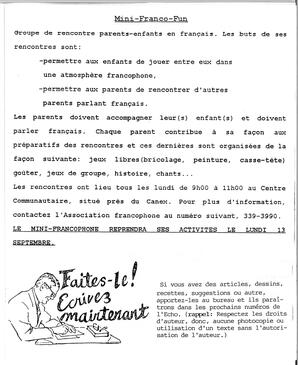   L'ÉCHO, 1993   , page 5