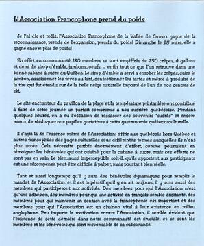   L'ÉCHO, 1993   , page 6