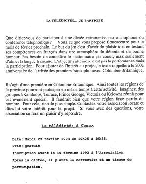   L'ÉCHO, 1993   , page 8