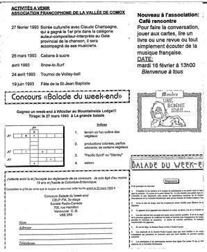   L'ÉCHO, 1993   , page 12