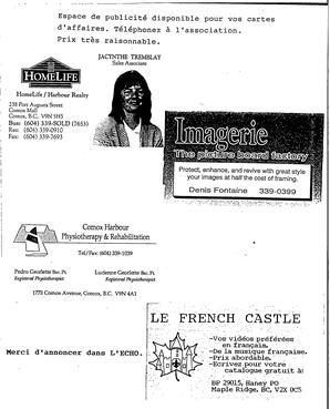   L'ÉCHO, 1993   , page 11