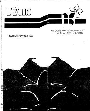   L'ÉCHO, 1993   , page 1