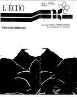 L'ÉCHO, 1992