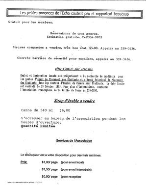   L'ÉCHO, 1992   , page 14