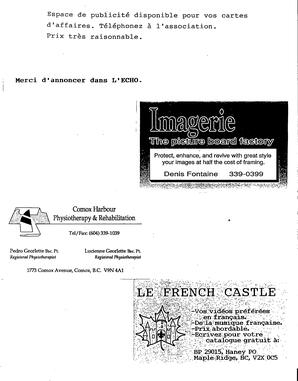   L'ÉCHO, 1992   , page 15