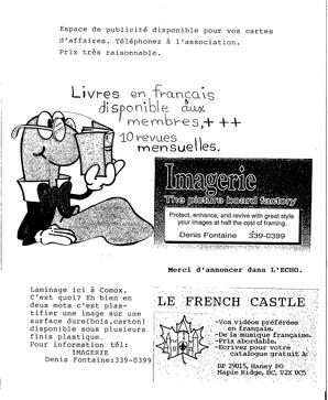   L'ÉCHO, 1992   , page 10