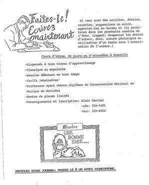   L'ÉCHO, 1992   , page 13