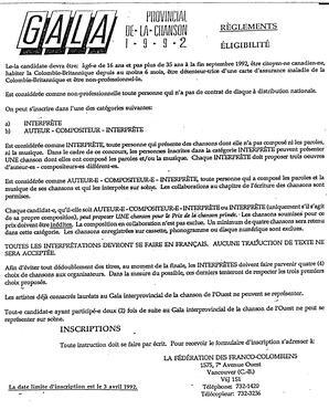   L'ÉCHO, 1992   , page 5