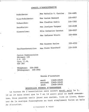   L'ÉCHO, 1992   , page 2