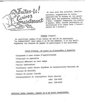   L'ÉCHO, 1992   , page 10