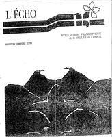 L'ÉCHO, 1992